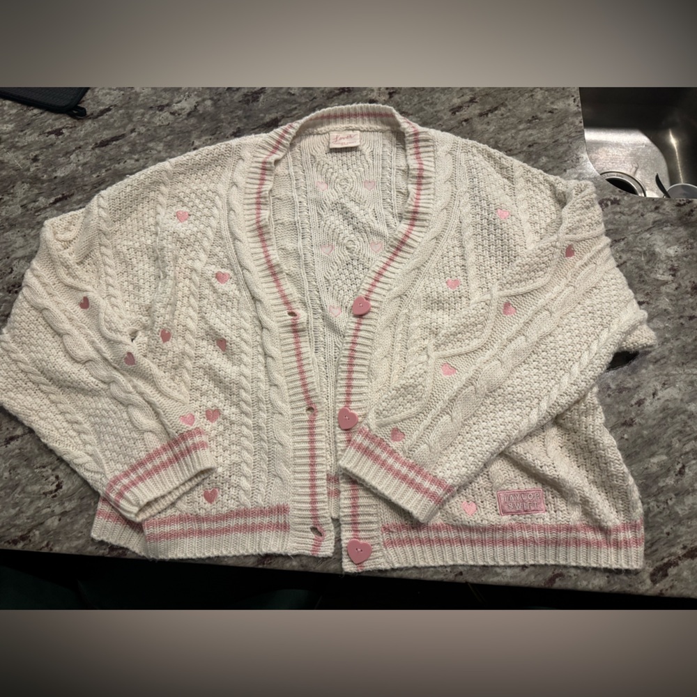 Lover Taylor Swift Cardigan - XL/2XL